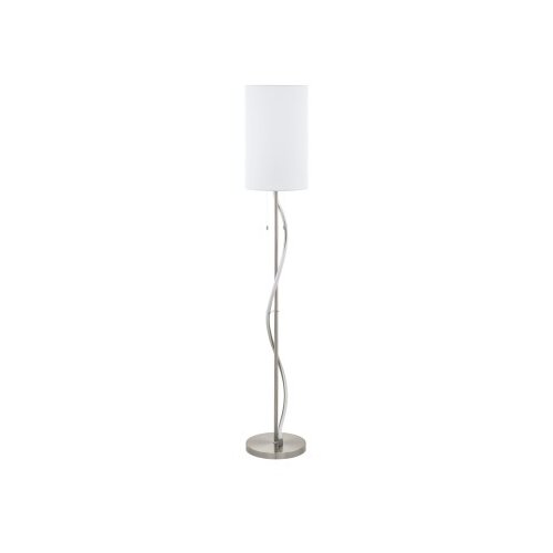Eglo Espartal podna/2, e27, led 11,8w, 1550lm, nikl/mat-bela Slike
