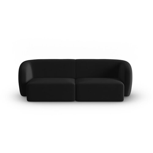 Milo Casa Črna žametna sedežna garnitura 188 cm Paolo &amp;ndash; Slike