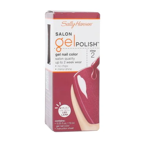 Sally Hansen Salon Gel Polish Gel Nail Color gel lak za nohte 7 ml odtenek 230 Wine Not