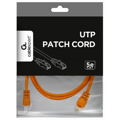 Gembird pP12-2M/O mrezni kabl/ CAT5e utp patch cord 2m orange Cene