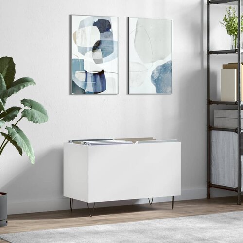 vidaXL Ormarić za ploče bijeli 74 5 x 38 x 48 cm od konstruiranog drva Cijene