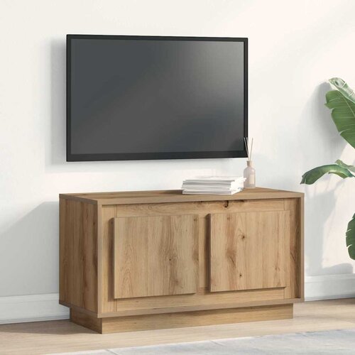 TV ormar hrast artisan 80 x 35 x 45 cm Konstruirano drvo Slike