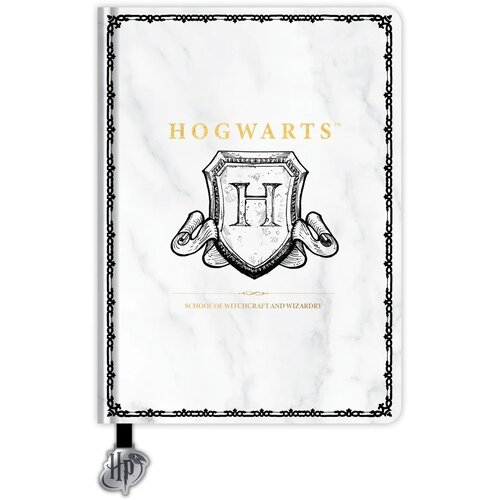 HARRY POTTER debela beležka A5 z marmornim vzorcem Blue Sky Cene