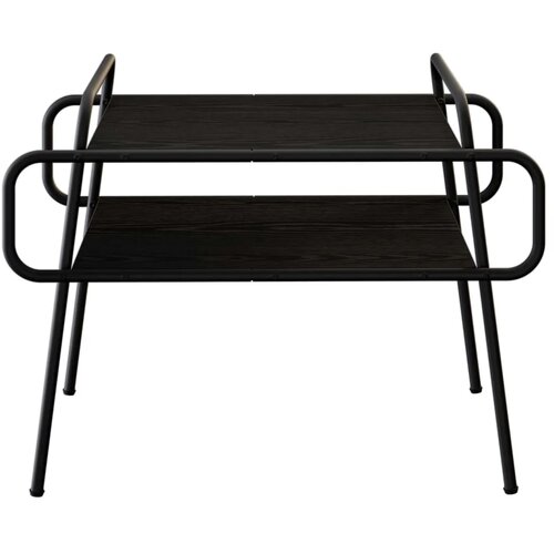  Stolić za kavu Crni hrast 70 x 50 x 51 cm Konstruirano drvo - Crni hrast 70 x 50 x 51 cm Slike