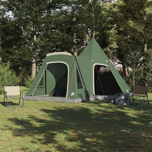 Šator Teepee za 5 osoba s krovom Zelena 545 x 450 x 295 cm Cijene
