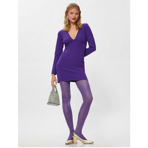 Koton Evening & Prom Dress - Purple - Asymmetric Slike
