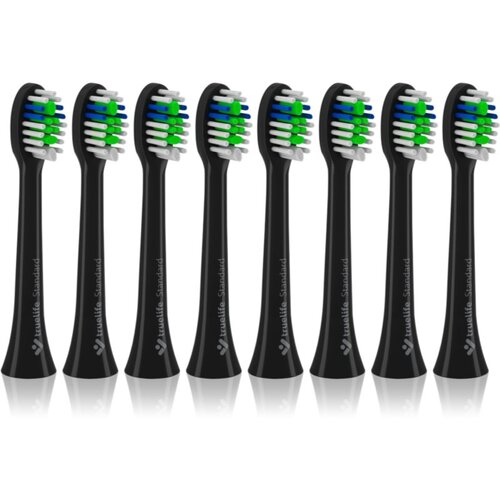 Truelife SonicBrush Compact Black Standard zamjenske glave za zubnu četkicu SonicBrush Compact-series Black 8 kom Slike