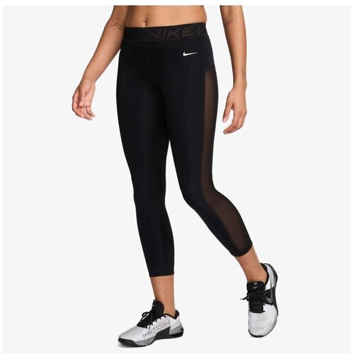 Nike ženske helanke W np df mr 7/8 mesh tight FN4981-010 Slike