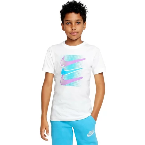 Nike Majice s kratkimi rokavi CAMISETA NIO SPORTSWEAR DX9525 Bela
