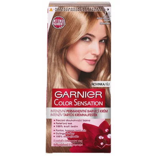Garnier color Sensation trajna barva za lase 40 ml odtenek 7,0 Delicate Opal Blond