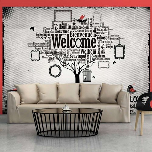  Tapeta - In this house 150x105 Slike