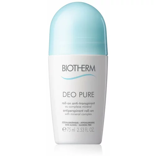 Biotherm Deo Pure roll-on antiperspirant 75 ml za ženske