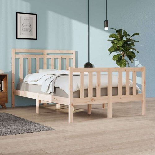  Posteljni okvir iz trdnega lesa 120x190 cm, (20647920) Slike