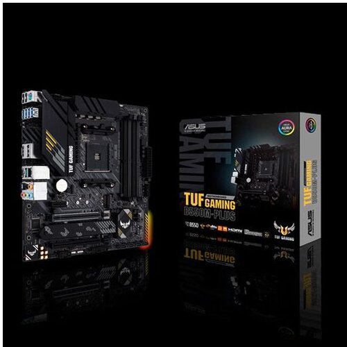 Asus MB TUF GAMING B550M-PLUSAMD B550AM44xDDR4HDMI,DP2xM.2RAIDmicro ATX Cijene