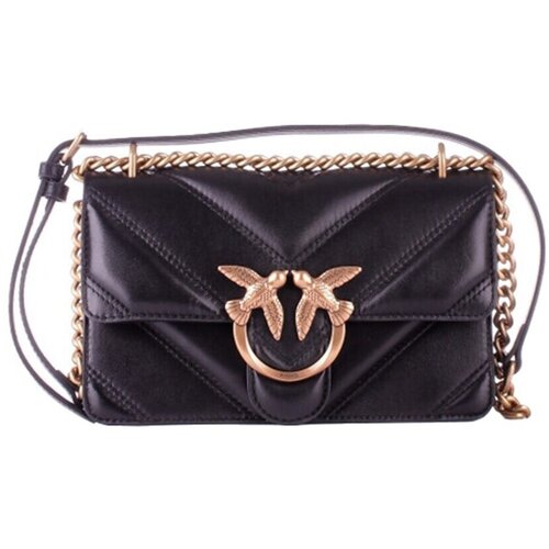 Pinko Ročna torba Love One Mini Light 104550 A26Z Črna Cene
