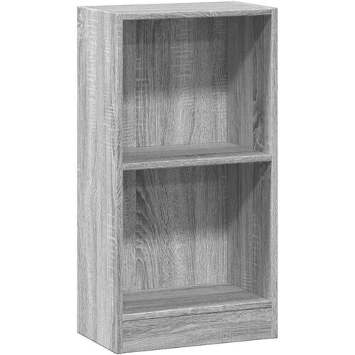 Maison Chic Knjižna omara - Knjižni regal siva sonoma 40x24x76 cm inženirski les, (21726112) Cene
