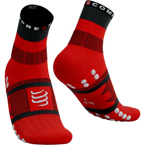 Čarape Compressport Fast Hiking Socks Black/Core Red - T4 Cijene