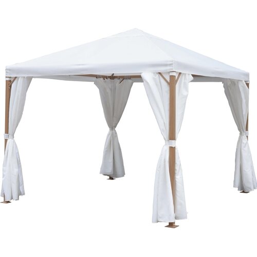  marana jekleni paviljon v videzu lesa 296 cm x 296 cm Cene