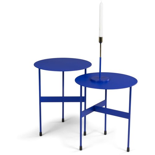 Spinder Design Metalni okrugao pomoćni stol 40x40 cm Mira &amp;ndash; Slike
