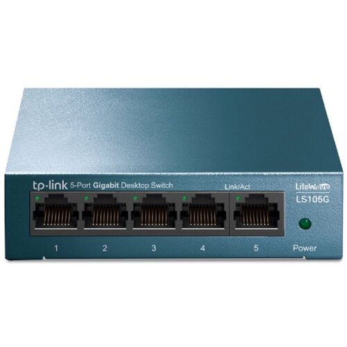 Tp-link Switch TP-LINK LS105G LiteWave Gigabit 5xRJ-45/10/100/1000Mbps/metalno kućište Cene