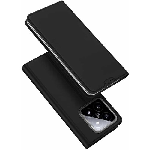 Dux ducis Skin Pro &amp;ndash; preklopna maska ​​za Xiaomi 14 Pro crna Slike