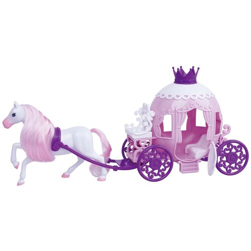 Masen Toys mala punčka s konjem in kočijo Slike