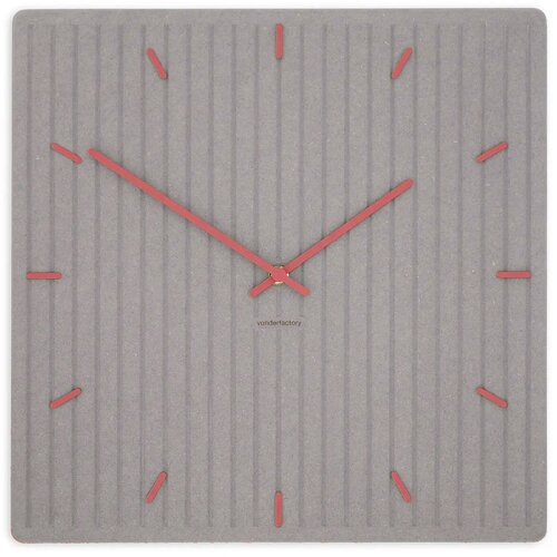 Von Der Factory Zidni sat Luxhora Lineara Light Grey 11 boja kazaljki Cijene