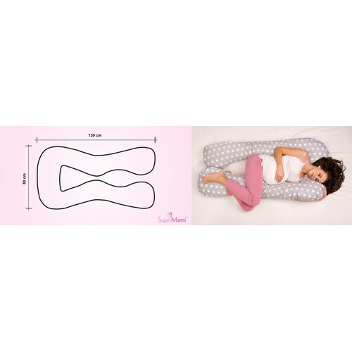 SuperMami Blazina za dojenje tip C, barva 161 peresa Slike