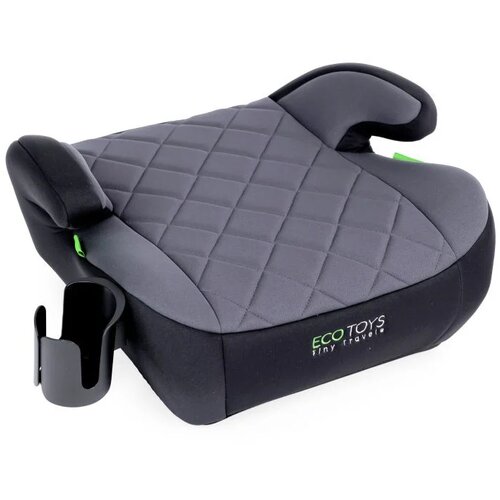 ECO TOYS Buster auto sedište sa držačem za čašu, 125-150cm, siva Cene