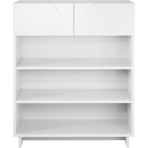  Ormarić za cipele 73 x 38 x 87,5 cm Konstruirano drvo Bijela Slike