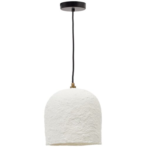 Kave Home bela viseča svetilka ø 25 cm calvia – Cene