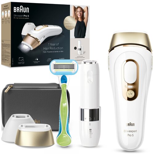 Braun ipl PL5146 silk-expert pro 5 aparat za odstranjevanje dlačic, (21118589) Slike