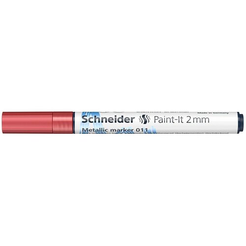 Schneider Flomaster Paint-It metalik marker 011, 2 mm, crveni Slike