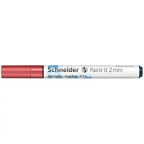 Schneider Flomaster Paint-It metalik marker 011, 2 mm, crveni