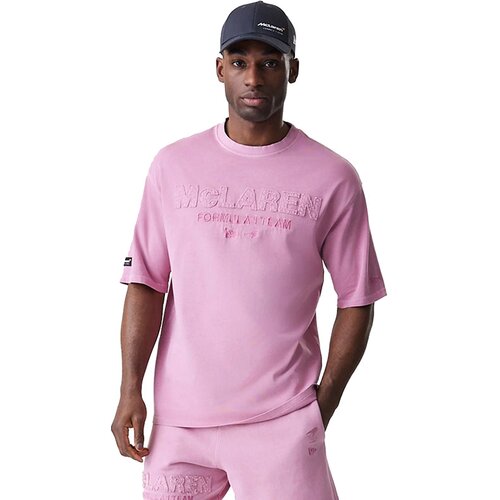 New Era McLaren Racing Washed Dark Pink Oversized majica Cene