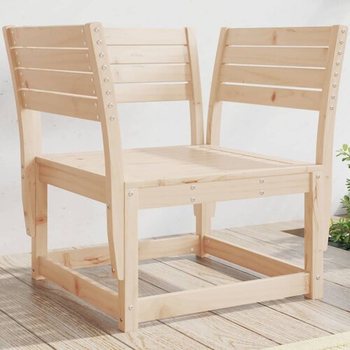 vidaXL Vrtni stol 83x73x78 cm trdna borovina Cene