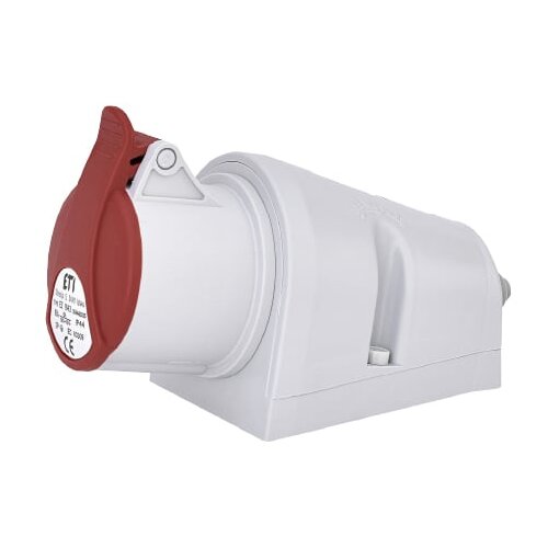  Nadgradna industrijska utič. 16A 4P 400V 3P+PE Slike