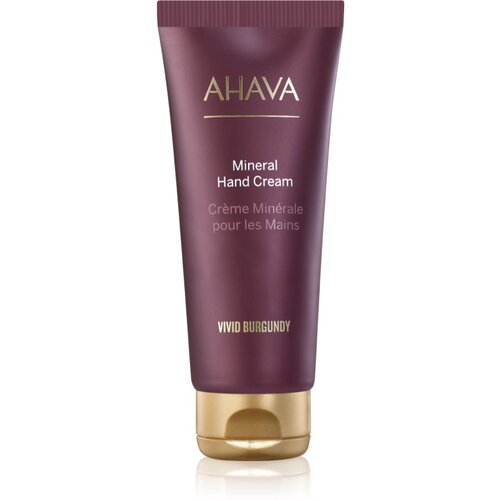 Ahava Vivid Burgundy vlažilna krema za roke z minerali Mrtvega morja 100 ml Slike