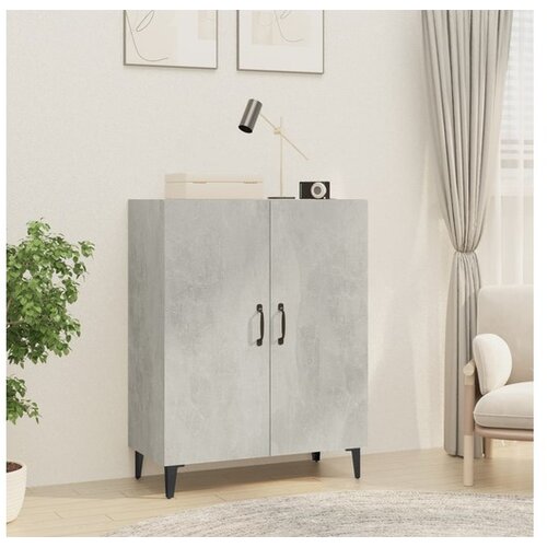  Komoda siva boja betona 70x34x90 cm od konstruiranog drva Cijene