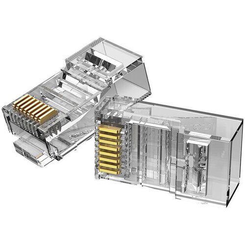 Vention modularni konektor (10 kom.) (Cat5e utp RJ45, prozirni) Cijene