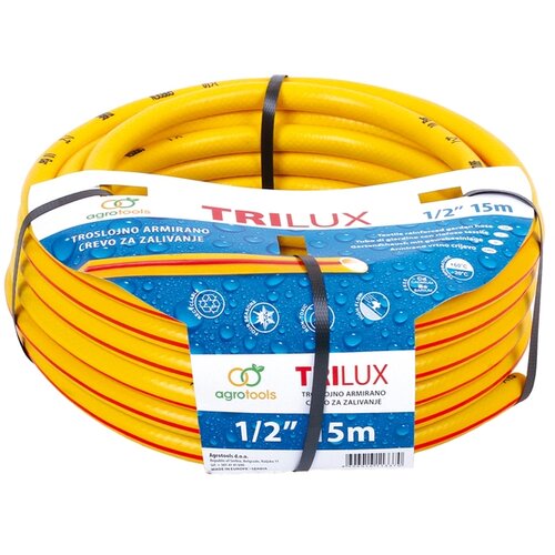 Agrotools Crevo za zalivanje 3-slojno Trilux 1/2 25 m Cene