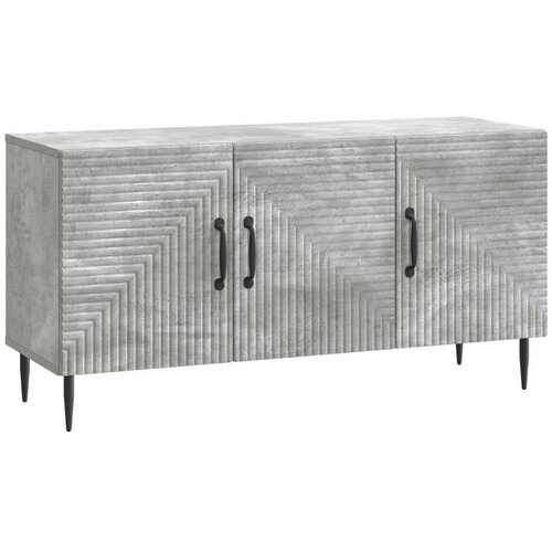 TV omarica Betonsko siva 99 x 34,5 x 50 cm Inženirski les, (5000210413) Cene