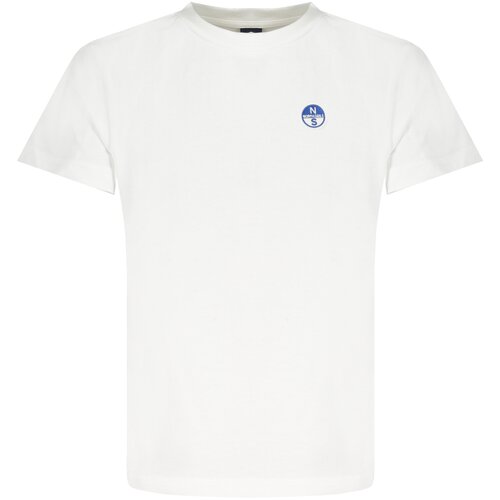 North Sails WHITE SHORT SLEEVED T-SHIRT FOR CHILDREN Slike
