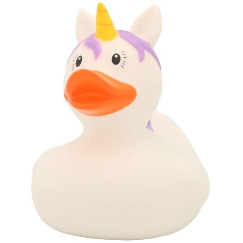 Lilalu patkica - Unicorn - Rubber Duck - white Slike