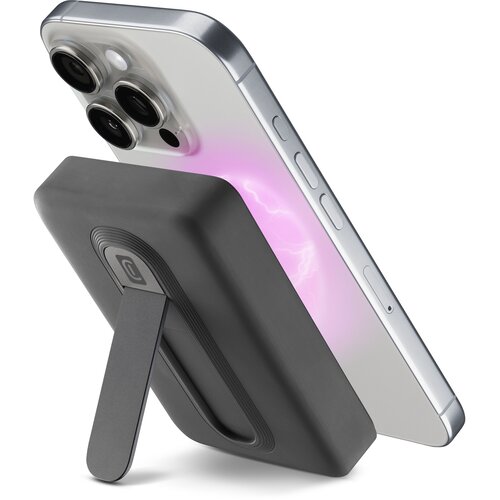 Cellular Line Prenosna baterija Mag Stand, 10000 mAh, QI2, (5000354649) Slike