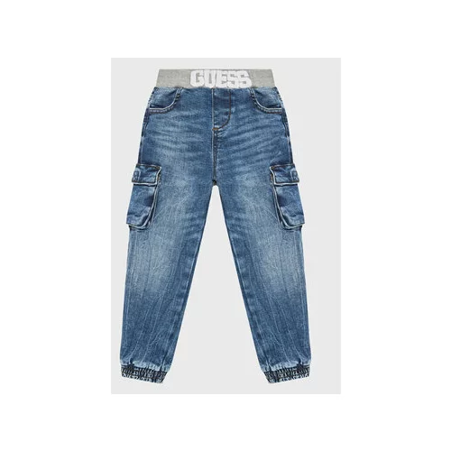 Guess Jeans hlače N3RA05 D4GV0 Modra Regular Fit