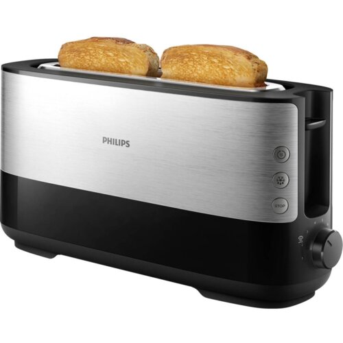 Philips Viva Collection HD2692/90 toaster 8 1 rezine 1030 W Črna, Metalna Cene