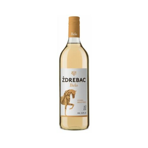 Vinoprodukt Čoka ždrepčevo belo vino 1L staklo Slike
