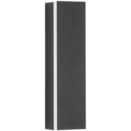 Nova Luce Mat črna aluminijasta LED stenska svetilka Colby &ndash; Cene