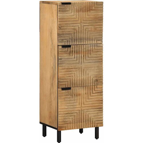  Visoka ploča smeđa 40x33x110 cm Puno drvo Mango Cijene